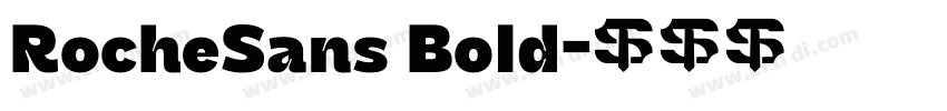 RocheSans Bold字体转换 RocheSans Bold字体转换